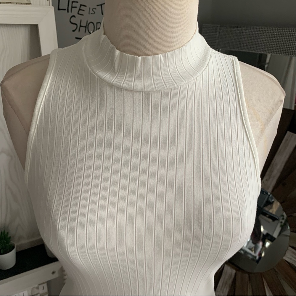 Shein | mock neck ribbed top size small - Picture 2 of 6